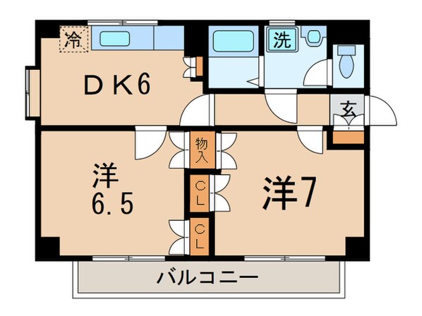 第一ルネスの物件間取画像